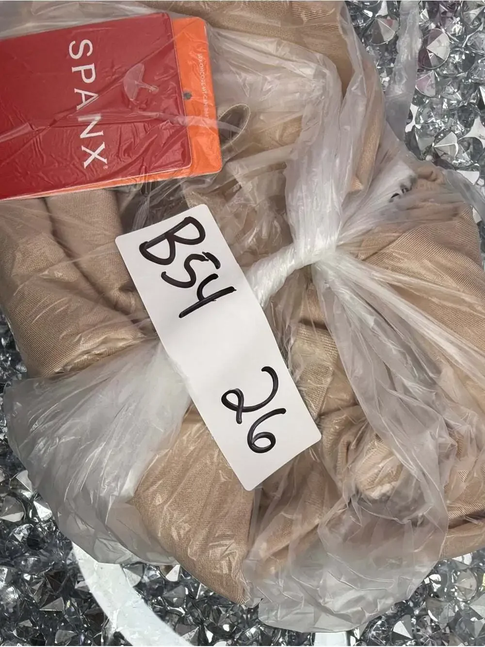 SPANX sculpt bodysuit brand new with tags Nude/Tan Full Coverage Shaping shorts